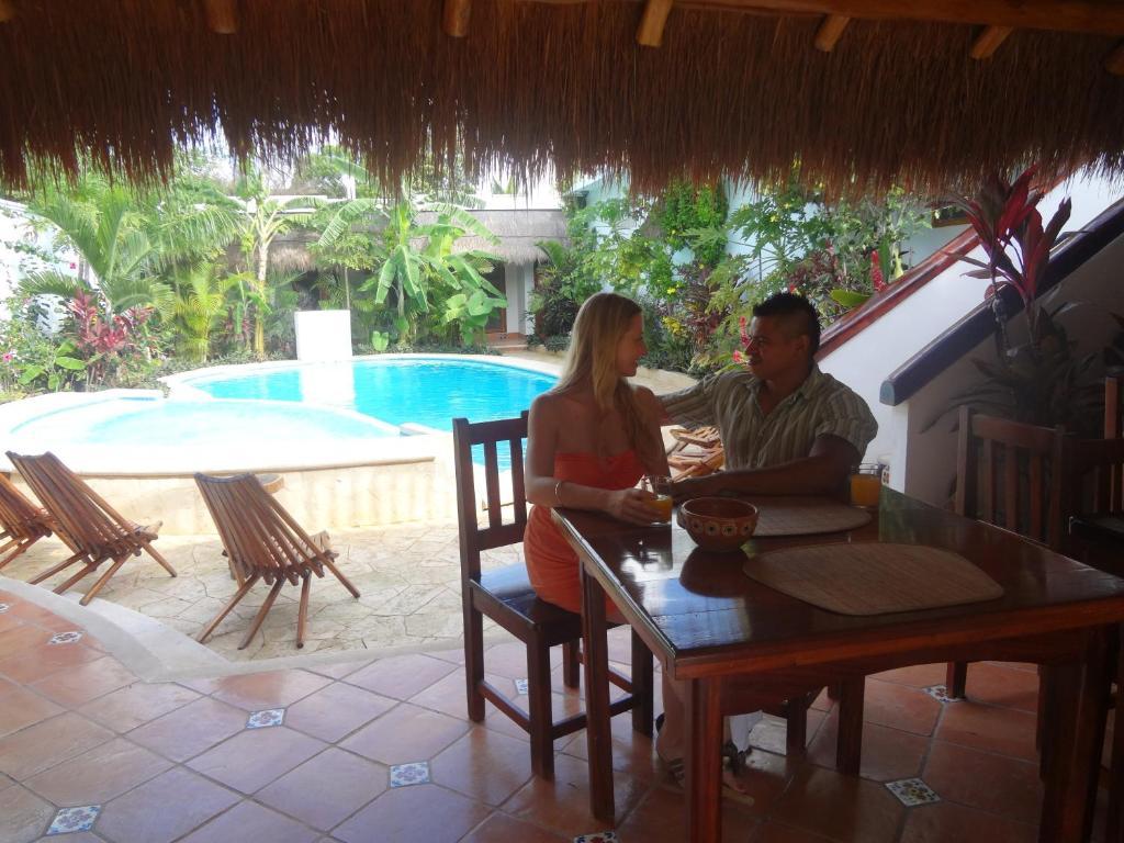 Posada Yum Kin Tulum Pueblo Buitenkant foto